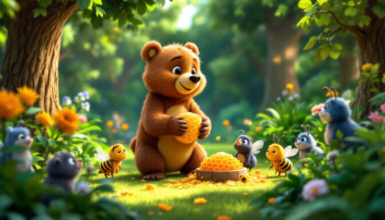 Bruno der Bär und der Honigzauber