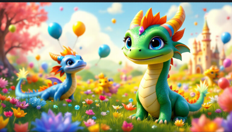 Felix, der freundliche Drache
