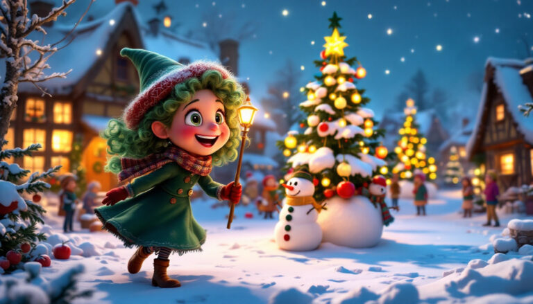 Hexe Hannah und die verschwundenen Weihnachtsbäume