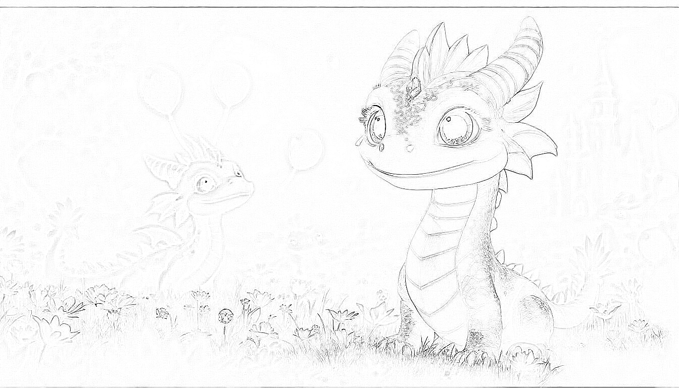 Felix, der freundliche Drache