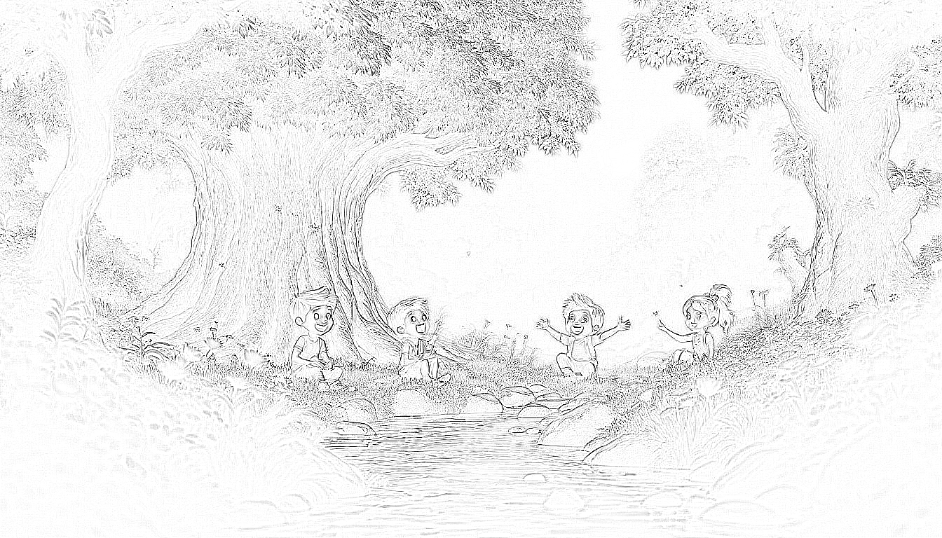 Boris Blattgrün und die Kinder der Natur