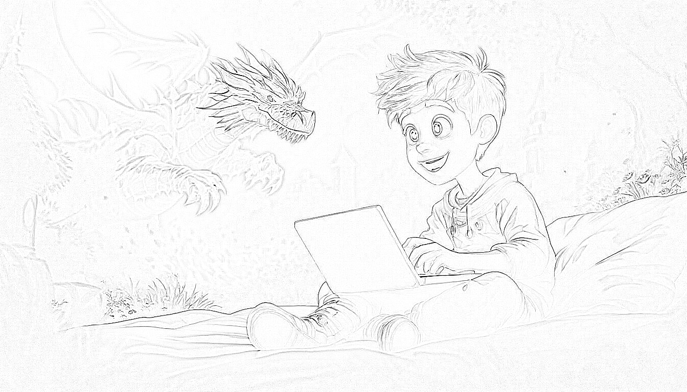 Alex und das magische Videospiel