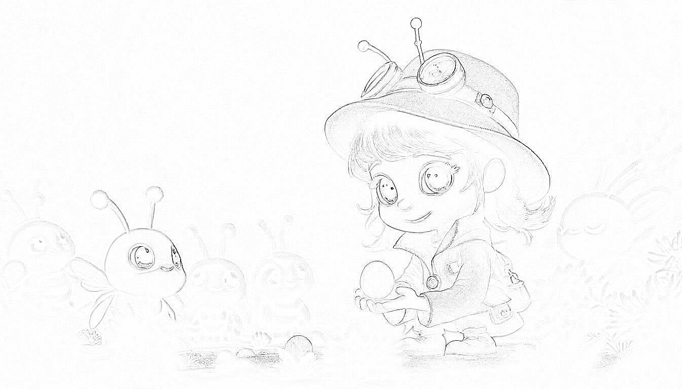 Pix die Mini-Detektivin und das große Rätsel der Insekten