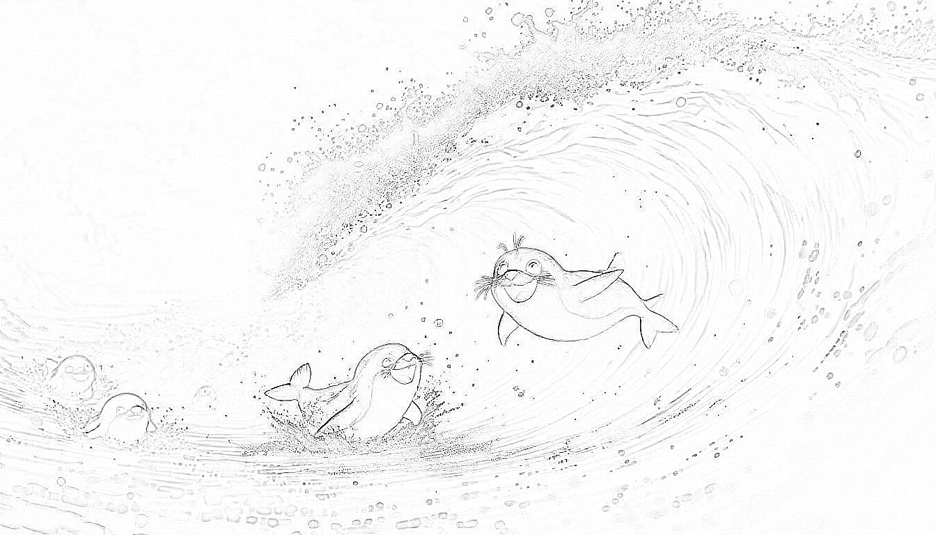 Rika Rutschflosse und die hohen Wellen