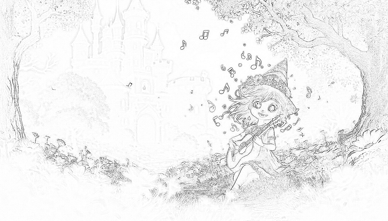 Melody Klangherz und das Land der Farben