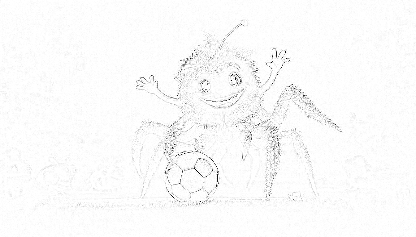 Timmy Tausendfüßler und das große Fußballspiel